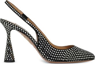 Aquazzura Pumps con cinturino posteriore - Nero