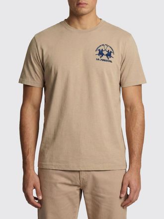 La Martina T-shirt in cotone con logo La Martina