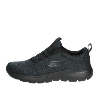 Skechers Mens Summits-Open Back Trainers, Black, 8 UK