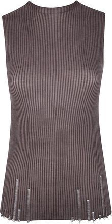 Uma Wang UMA Wang, Dames, Tops, Bruin, Maat: L