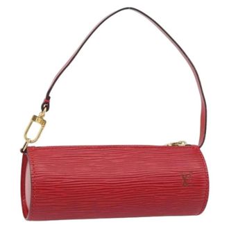 Louis Vuitton Pre-owned Mini Bags, female, Red, Size: ONE SIZE Pre-owned Accessory Pouch