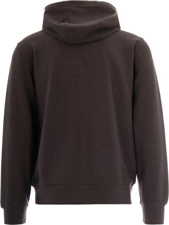 Emporio Armani Mens Sweatshirt Eagle All-Over Jacquard Brown External: Cotton Sweatshirts Sweater