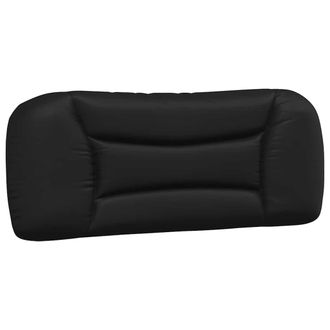 vidaXL Coj&iacute;n Para Cabecero Hvar Negro, 100 Cm, Piel Sint&eacute;tica Vidaxl