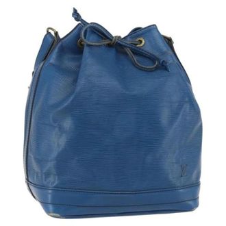 Louis Vuitton Bolso Bucket Pre-owned - Pre-owned - Mujer - Azul - ONE SIZE