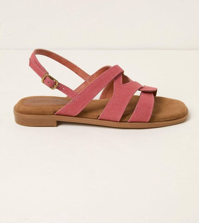 FatFace Coco Red Strappy Sandal