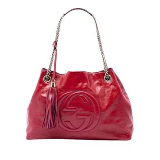 Gucci Pre-owned Soho Chain Tote Bag - Pre-owned - Mujer - Rojo - ONE SIZE