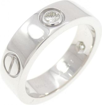 Cartier White Gold (18K) Band Ring (Pre-Owned)