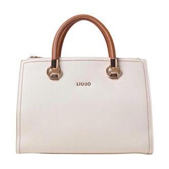 Liu Jo Handbags, female, Beige, Size: ONE SIZE Top Handle Bag