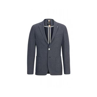 HUGO BOSS Heren, Jassen, Blauw, Maat: 4XL