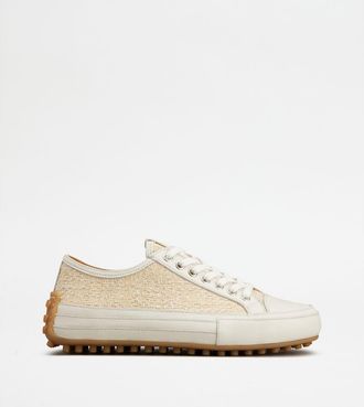 Tod's Sneakers in Fabric and Leather