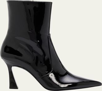 Stuart Weitzman 85mm Vinnie Leather Booties