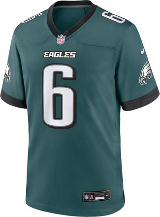 Nike DeVonta Smith Philadelphia Eagles Nike Mens NFL Game Jersey in Green | 67NM0G5W86F-00S