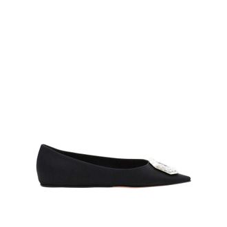 Amina Muaddi Amina Mu I Camellia Ballerina Flats