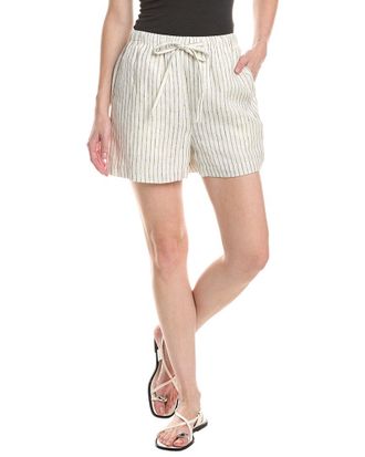 Rag & Bone Lori Stripe Linen Beach Short