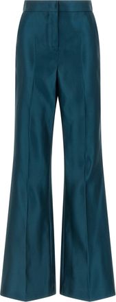 Fendi Charleston Pantaloni Blu-Donna