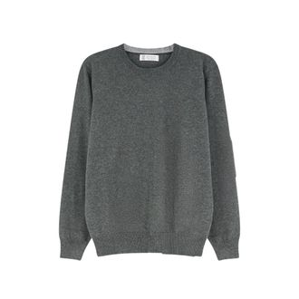 Brunello Cucinelli Crewneck Ribbed-trim Sweater