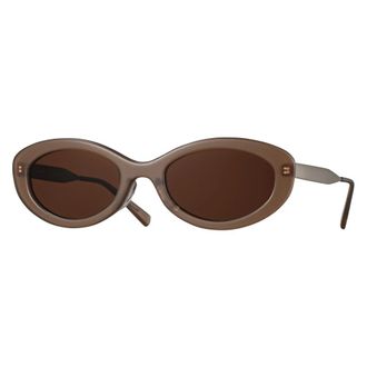 Eyevan 7285 Eyevan, unisex, Accessoires, Bruin, Maat: 53 MM
