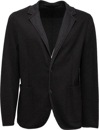 Paolo Pecora Feel Jacket - Heren - Blazers - Grijs - L - Katoen - Jassen
