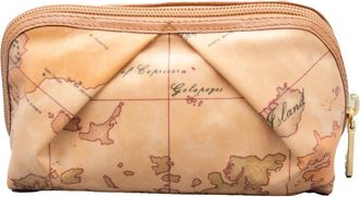 Alviero Martini 1A Classe Tassen, Dames, Bruin, ONE Size, Beige Beauty Make-up Set