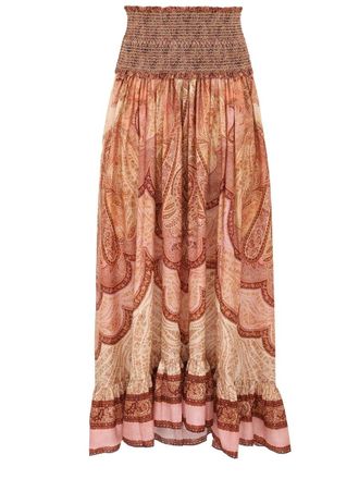 Zimmermann Wanderlust Long Skirt-Donna