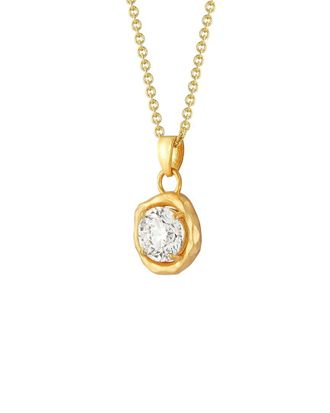 I.Reiss Company 14K 2.01 Ct. Tw. Lab-Grown Diamond Pendant Slide Necklace
