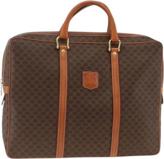 Celine Pre-owned Handbags, female, Brown, Size: ONE SIZE Pre-owned Vintage Business Bag