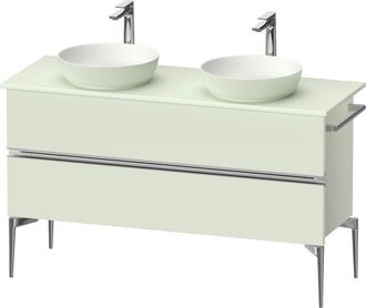 Duravit Duravit - Sivida Consola Mueble Bajo Lavabo, 2 Cajones, Tirador