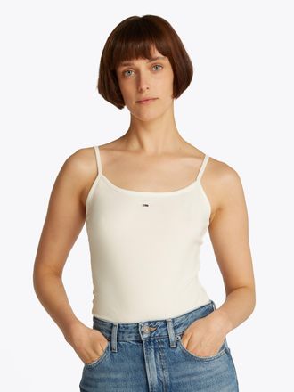 Tommy Jeans Spaghettitop »TJW ESSENTIAL STRAP TOP EXT« mit Logostickerei