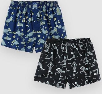 Lousy Livin Underwear Sheep & Yoga 2 Pack Boxershorts