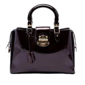 Louis Vuitton Pre-owned Handbags, female, Purple, Size: ONE SIZE Pre-owned Vernis Melrose Avenue