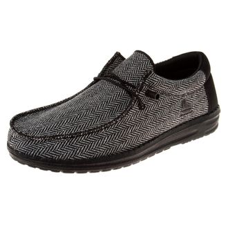Josmo Josmo Mens J-Casual Loafer, Blak Grey, 6 UK