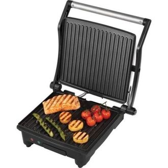 George Foreman Russell Hobbs - Flexe Grill 180&deg; George Foreman 26250-56 - 2 En 1 Grill Y Plancha - 1800w - Dise&ntilde;o Premium Acero Inoxidable - Almacenamiento Pr&aacute;ctico