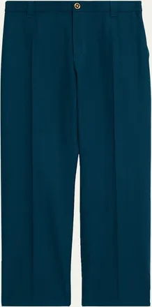 Versace Mens Wool Jogger Pants