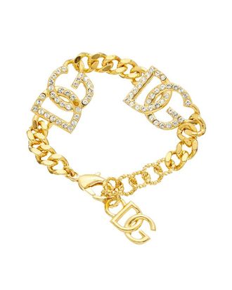 Dolce & Gabbana Crystal Link Chain Bracelet (Authentic Pre-Loved)