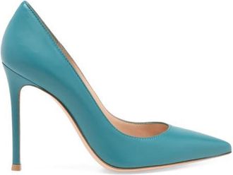 Gianvito Rossi Gianvito 105 Pumps in Turquoise Nappa at Nordstrom, Size 40.5