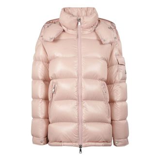 Moncler Dames, Jassen, Roze, Maat: 2XL Nylon