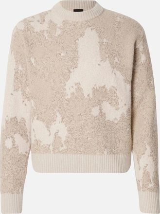 HUGO BOSS Mens BOSS Orange Kradar Sweater 271 L Beige - Tan - Size: 42