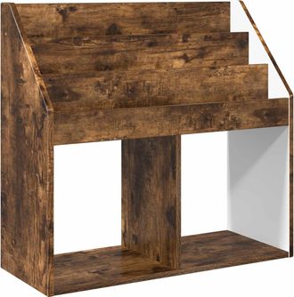 vidaXL Estanter&iacute;a Para Ni&ntilde;os Roble Ahumado 72,5 X 29,5 X 69 Cm Vidaxl