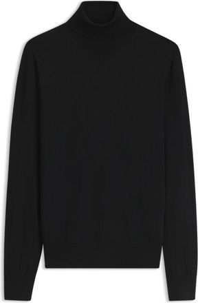 BOSS Turtleneck sweater in extra-fine merino wool