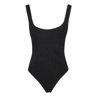 Hunza G One-piece, female, Black, Size: ONE SIZE Square Neck Swim