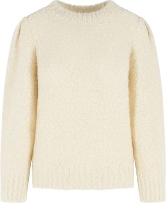 Isabel Marant Truien & Vesten, Dames, Beige, M, Wol, Emma Ronde Hals Trui