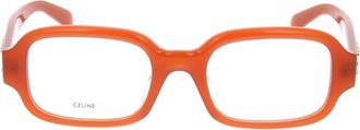 Celine Bril - unisex - Brillen - Oranje - ONE Size - Accessoires