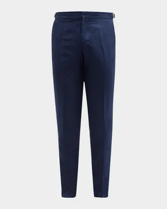 Orlebar Brown Men & apos;s Griffon Linen Trousers