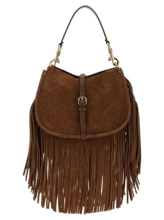 Etro Brown Pony Large Shoulder Bag