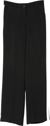 BABYLON S00503 Wijde Broek - Dames - Wijde Broeken - Zwart - 2XL - Broeken