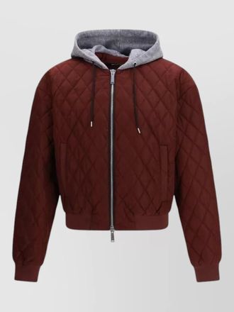 Dsquared2 quilted bomber jacket