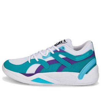 Puma TRC Blaze Court White Deep Aqua 376582-17