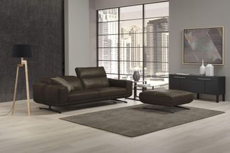 Egoitaliano 2,5-Sitzer »Gloria, super bequem und hochwertige Verarbeitung, edles Design« beidseitig verstellbare Rückenelemente, mit Metallfüssen