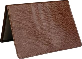 Louis Vuitton Pre-owned Wallets, female, Brown, Size: ONE SIZE Pre-owned Vintage Leather Wallet