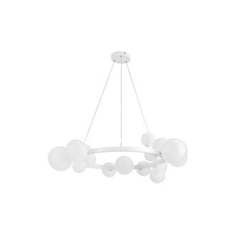 Fabrilamp Fabrilamp Lampara De Techo Colgante Lozolla 15xg9 Blanca 73d